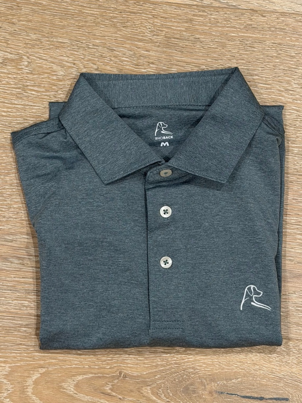 Rhoback Polo Shirt - Green Heather